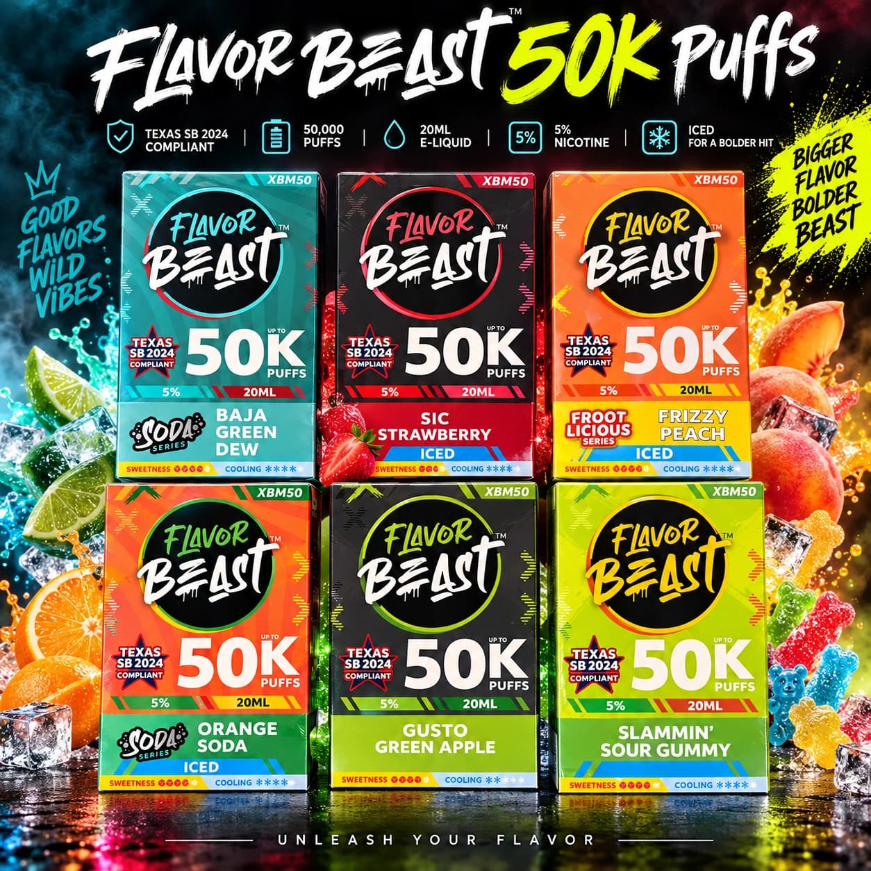 Flavour Beast E-Liquid Salt