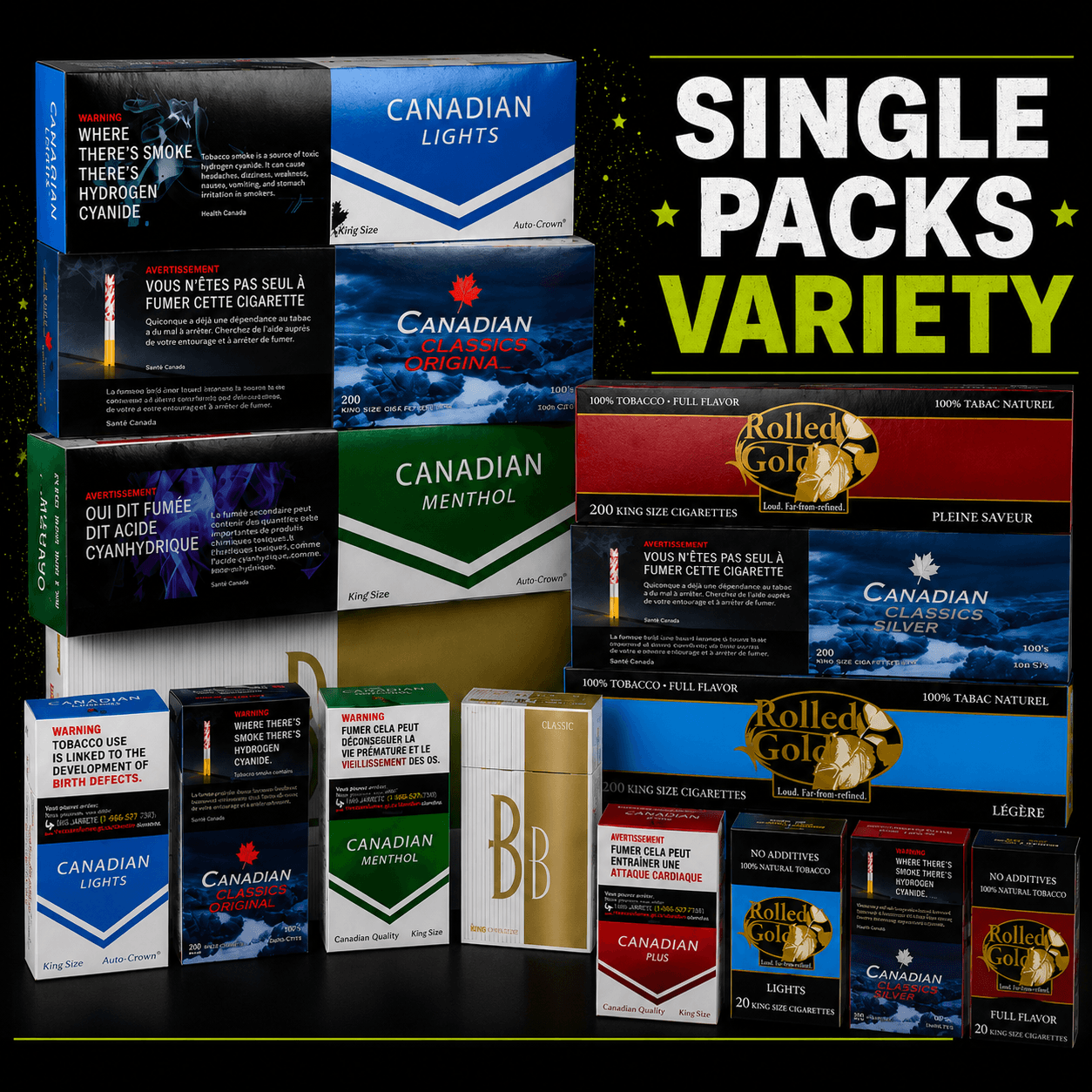 Single Pack Cigarettes